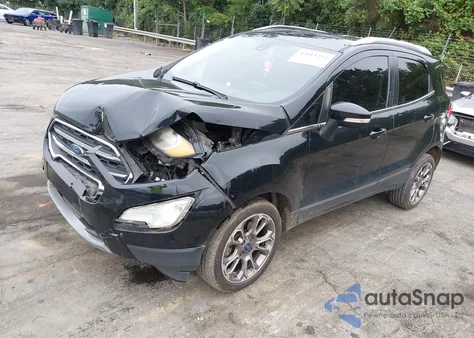 2018 Ford Ecosport Titanium from USA, damaged, VIN MAJ6P1WLXJC214514